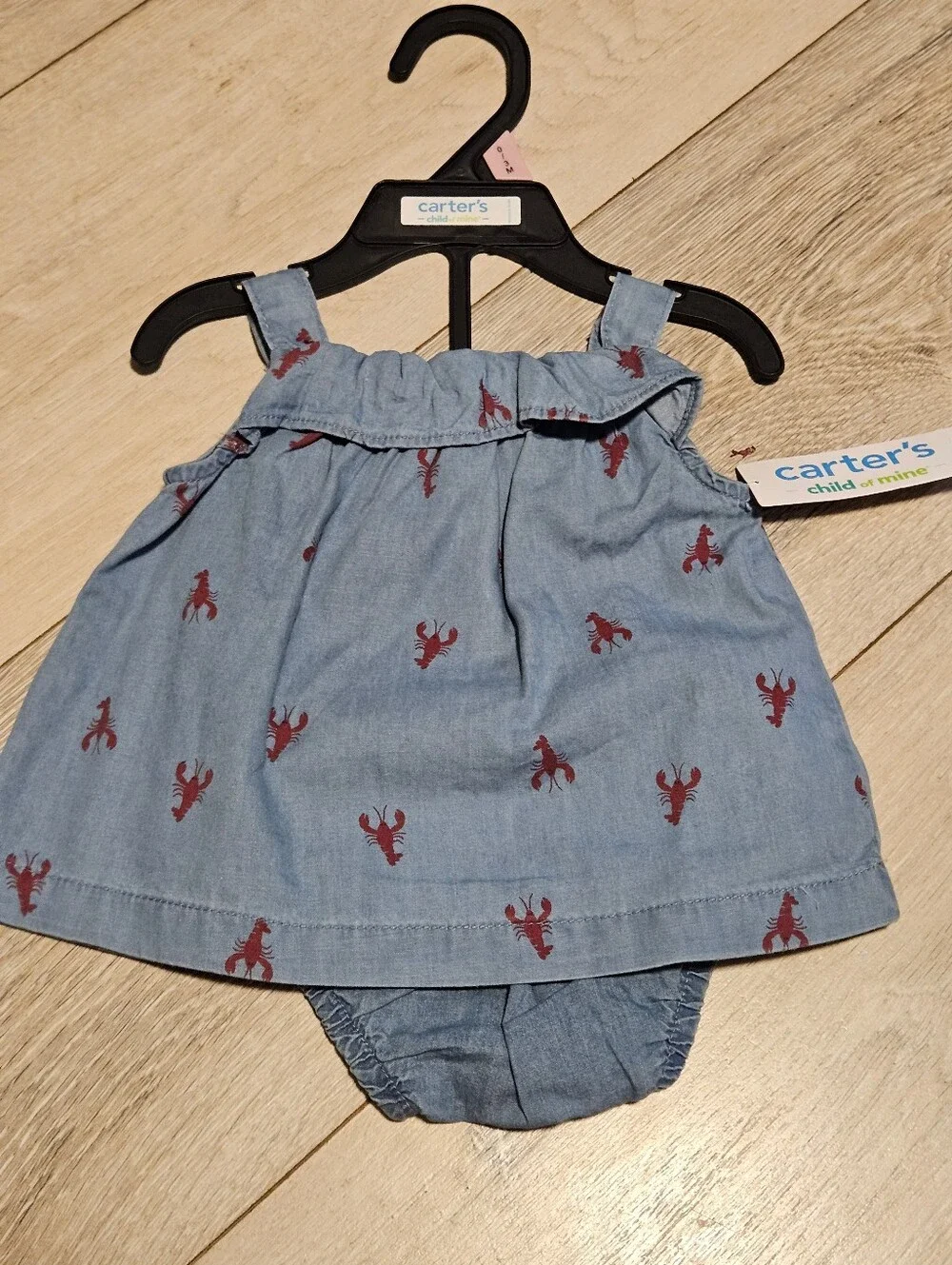 NWT Child Of Mine Carter's Baby Girl 0-3M Outfit Lot 2-Piece Sets Nautical